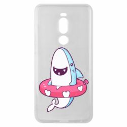 Чехол для Meizu Note 8 Shark and Lifebuoy - PrintSalon