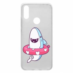 Чехол для Xiaomi Redmi 7 Shark and Lifebuoy - PrintSalon
