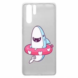 Чехол для Huawei P30 Pro Shark and Lifebuoy - PrintSalon