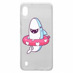 Чехол для Samsung A10 Shark and Lifebuoy - PrintSalon