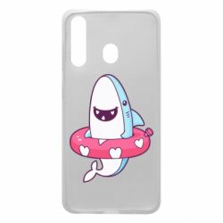 Чехол для Samsung A60 Shark and Lifebuoy - PrintSalon