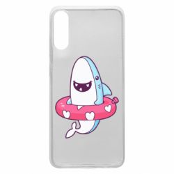 Чехол для Samsung A70 Shark and Lifebuoy - PrintSalon