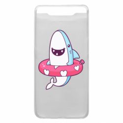Чехол для Samsung A80 Shark and Lifebuoy - PrintSalon