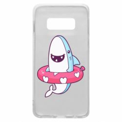 Чехол для Samsung S10e Shark and Lifebuoy - PrintSalon