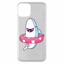 Чехол для iPhone 11 Shark and Lifebuoy - PrintSalon