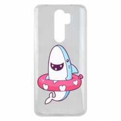 Чехол для Xiaomi Redmi Note 8 Pro Shark and Lifebuoy - PrintSalon