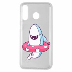 Чехол для Samsung M30 Shark and Lifebuoy - PrintSalon