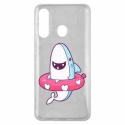 Чехол для Samsung M40 Shark and Lifebuoy - PrintSalon
