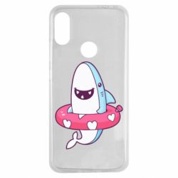 Чехол для Xiaomi Redmi Note 7 Shark and Lifebuoy - PrintSalon