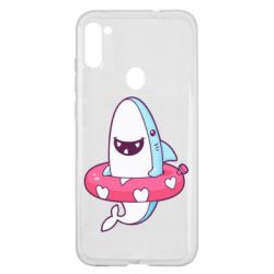 Чехол для Samsung A11/M11 Shark and Lifebuoy - PrintSalon