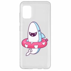 Чехол для Samsung A31 Shark and Lifebuoy - PrintSalon