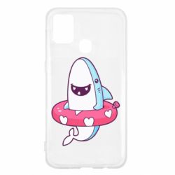 Чехол для Samsung M31 Shark and Lifebuoy - PrintSalon