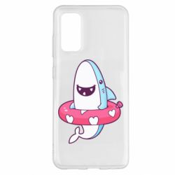 Чехол для Samsung S20 Shark and Lifebuoy - PrintSalon
