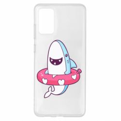 Чехол для Samsung S20+ Shark and Lifebuoy - PrintSalon