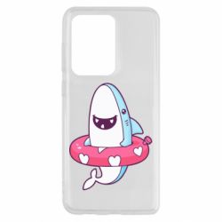 Чехол для Samsung S20 Ultra Shark and Lifebuoy - PrintSalon