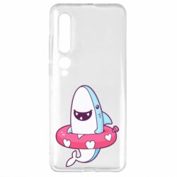 Чехол для Xiaomi Mi10/10 Pro Shark and Lifebuoy - PrintSalon