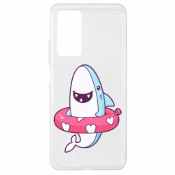 Чехол для Xiaomi Mi 10T/10T Pro Shark and Lifebuoy - PrintSalon