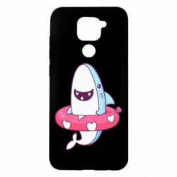 Чехол для Xiaomi Redmi Note 9/Redmi 10X Shark and Lifebuoy - PrintSalon