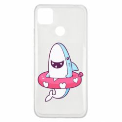 Чехол для Xiaomi Redmi 9c Shark and Lifebuoy