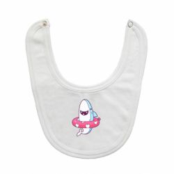 Слюнявчик  Shark and Lifebuoy - PrintSalon