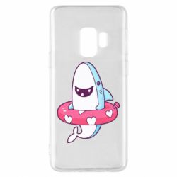 Чехол для Samsung S9 Shark and Lifebuoy - PrintSalon