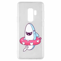 Чехол для Samsung S9+ Shark and Lifebuoy - PrintSalon