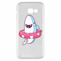 Чехол для Samsung A5 2017 Shark and Lifebuoy - PrintSalon