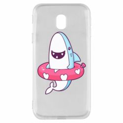 Чехол для Samsung J3 2017 Shark and Lifebuoy - PrintSalon