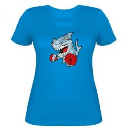 Жіноча футболка Shark MMA - PrintSalon