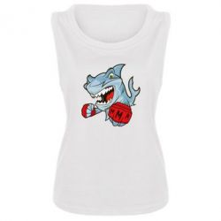 Майка жіноча Shark MMA - PrintSalon