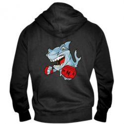 Чоловіче худі на блискавці Shark MMA - PrintSalon
