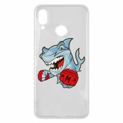 Чохол для Huawei P Smart Plus 2018 Shark MMA-PrintSalon Чохол для Huawei P Smart Plus 2018 Shark MMA