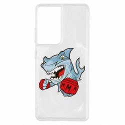 Чохол для Samsung S21 Ultra Shark MMA - PrintSalon