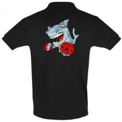 Мужское поло Shark MMA - PrintSalon