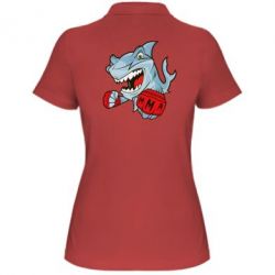 Жіноче поло Shark MMA - PrintSalon