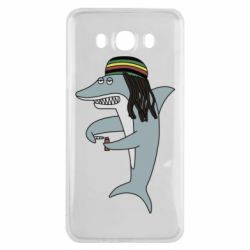 Чехол для Samsung J7 2016 Shark Rastaman - PrintSalon