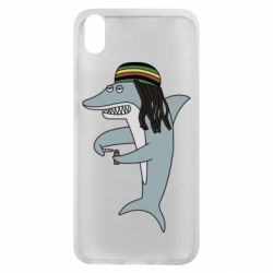 Чехол для Xiaomi Redmi 7A Shark Rastaman - PrintSalon