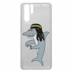 Чехол для Huawei P30 Pro Shark Rastaman-PrintSalon Чехол для Huawei P30 Pro Shark Rastaman