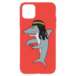 Чехол для iPhone 11 Pro Shark Rastaman - PrintSalon
