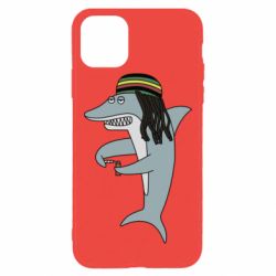 Чехол для iPhone 11 Pro Max Shark Rastaman - PrintSalon