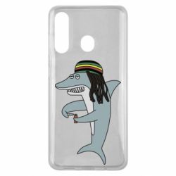 Чехол для Samsung M40 Shark Rastaman - PrintSalon