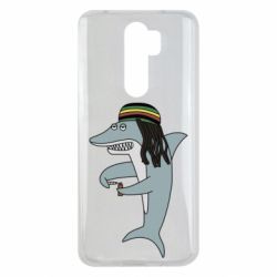 Чехол для Xiaomi Redmi Note 8 Pro Shark Rastaman - PrintSalon