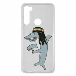 Чохол для Xiaomi Redmi Note 8 Shark Rastaman