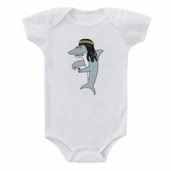 Детский бодик Shark Rastaman - PrintSalon