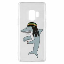 Чехол для Samsung S9 Shark Rastaman - PrintSalon