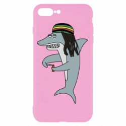 Чехол для iPhone 7 Plus Shark Rastaman - PrintSalon