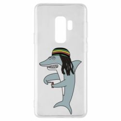 Чехол для Samsung S9+ Shark Rastaman - PrintSalon