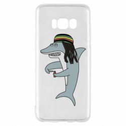 Чехол для Samsung S8 Shark Rastaman - PrintSalon