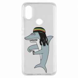 Чехол для Xiaomi Mi A2 Shark Rastaman - PrintSalon