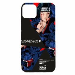Чохол для iPhone 14 Plus shattered Itachi art - PrintSalon